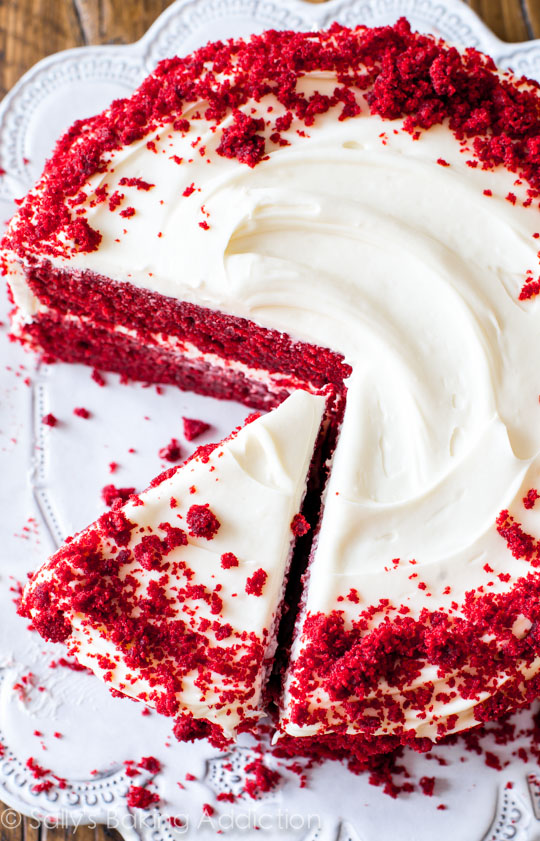 Red velvet cake (Kırmızı kadife kek) | Sepeti